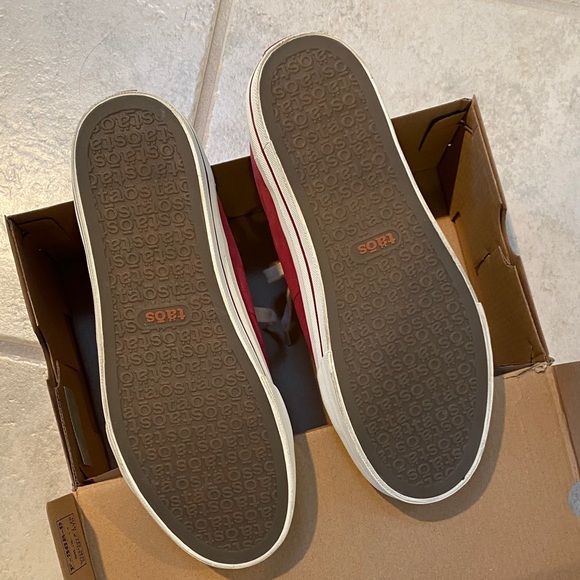 Taos Footwear Red Z Soul Platform Sneakers Never Worn! NWOT - Picture 5 of 7